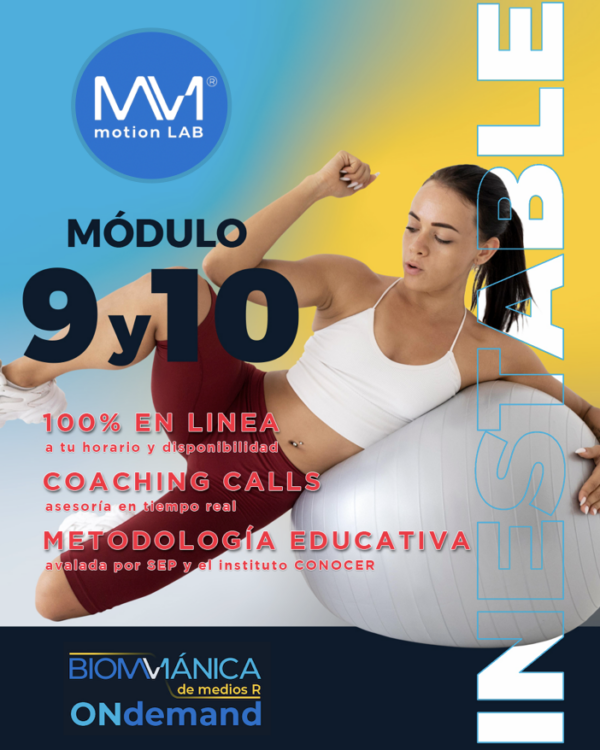 “Biomecánica de medios basados en superficies inestables” Módulo 9 y 10